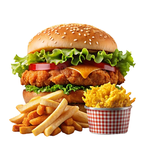 Chicken Burger Combo